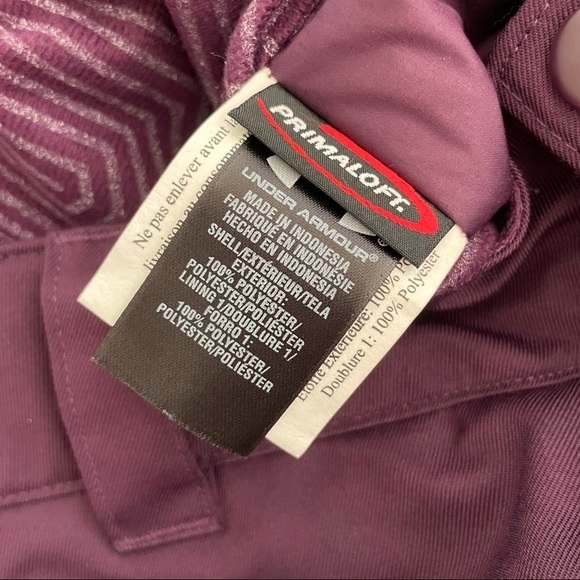 Under Armour Purple Snow Storm Ski Pants Size XS Winter Snowboard - Picture 6 of 8